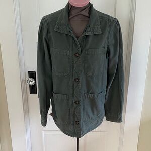 GAP‎ 100% Cotton Green Shacket Field Jacket Medium